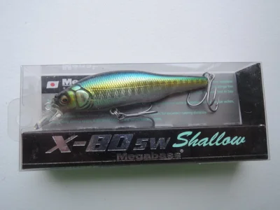 Megabass X-80 sw Shallow (Color GLX CRUISING BLUE)
