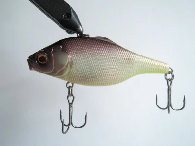 Megabass Vibration-X Ultra Rattler (Color Mat reaction)